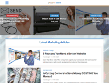 Tablet Screenshot of prescriptivemarketing.com
